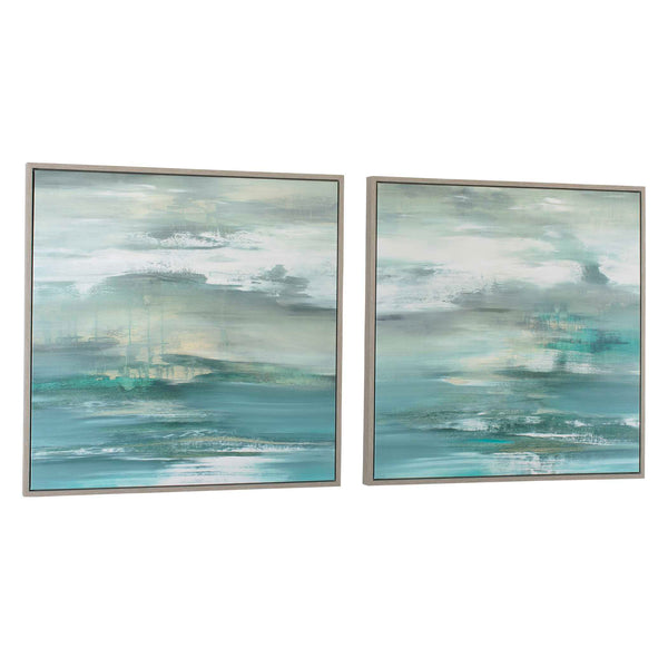 Uttermost Tranquil State Of Mind Framed Canvases, S/2