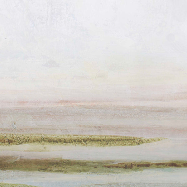 Uttermost Hazy Lake Framed Landscape Art