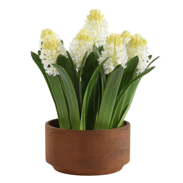 Uttermost Sincerity Potted Hyacinth Plant