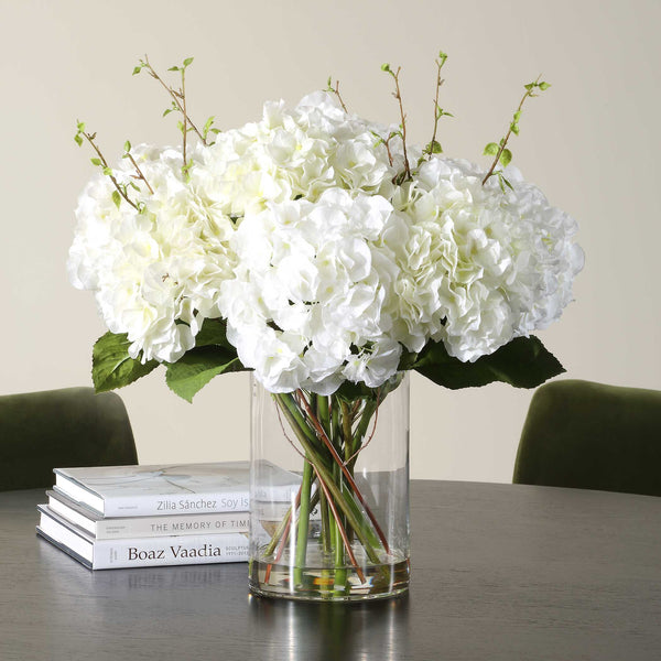 Uttermost Anastasia Hydrangea Centerpiece