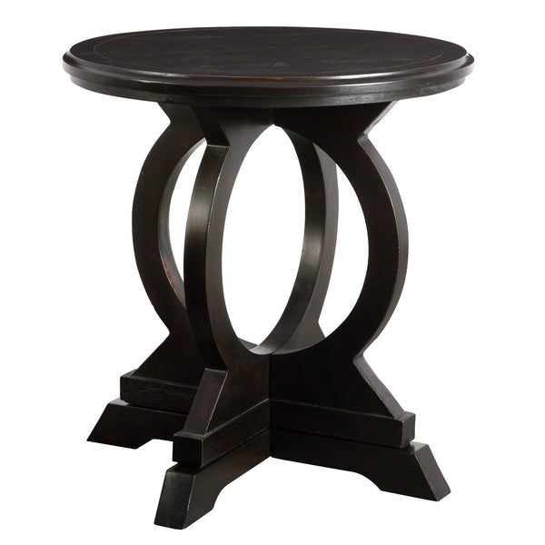 Uttermost Maiva Black Side Table