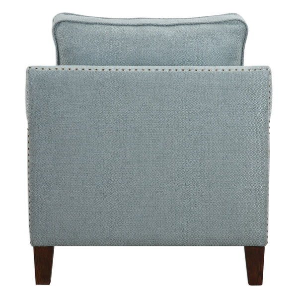 Uttermost Charlotta Sea Mist Accent Chair