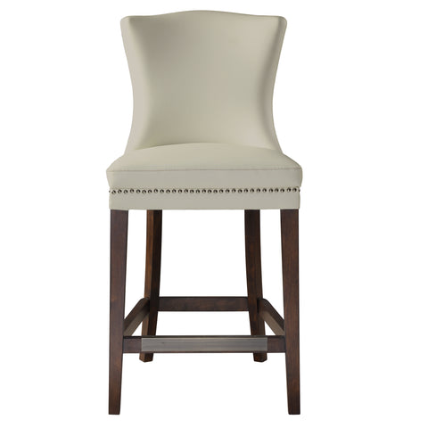 Uttermost Dariela White Counter Stool