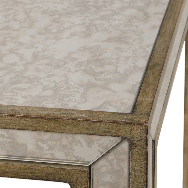 Uttermost Julie Mirrored End Table