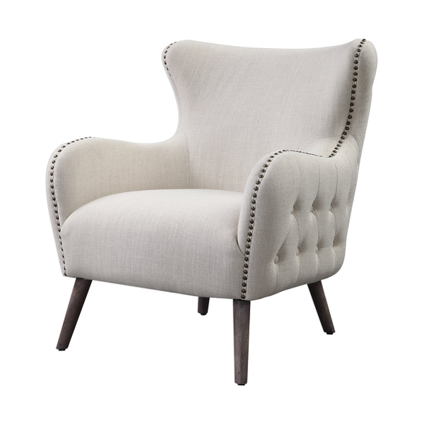 Uttermost Donya Cream Accent Chair