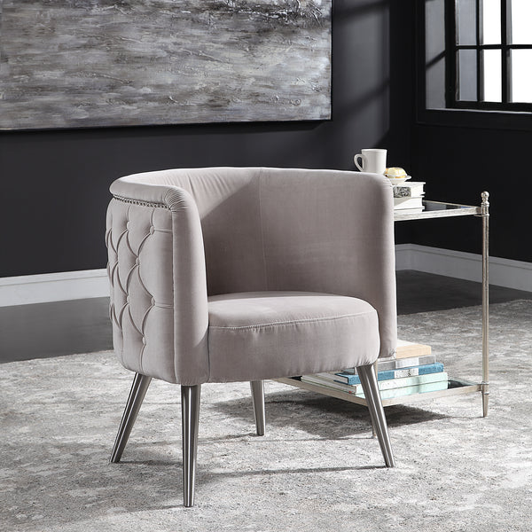 Uttermost Haider Tufted Accent Chair