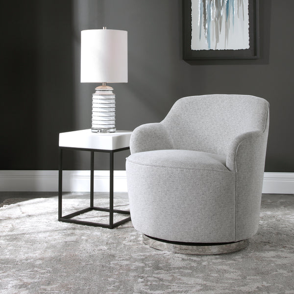 Uttermost Hobart Casual Swivel Chair