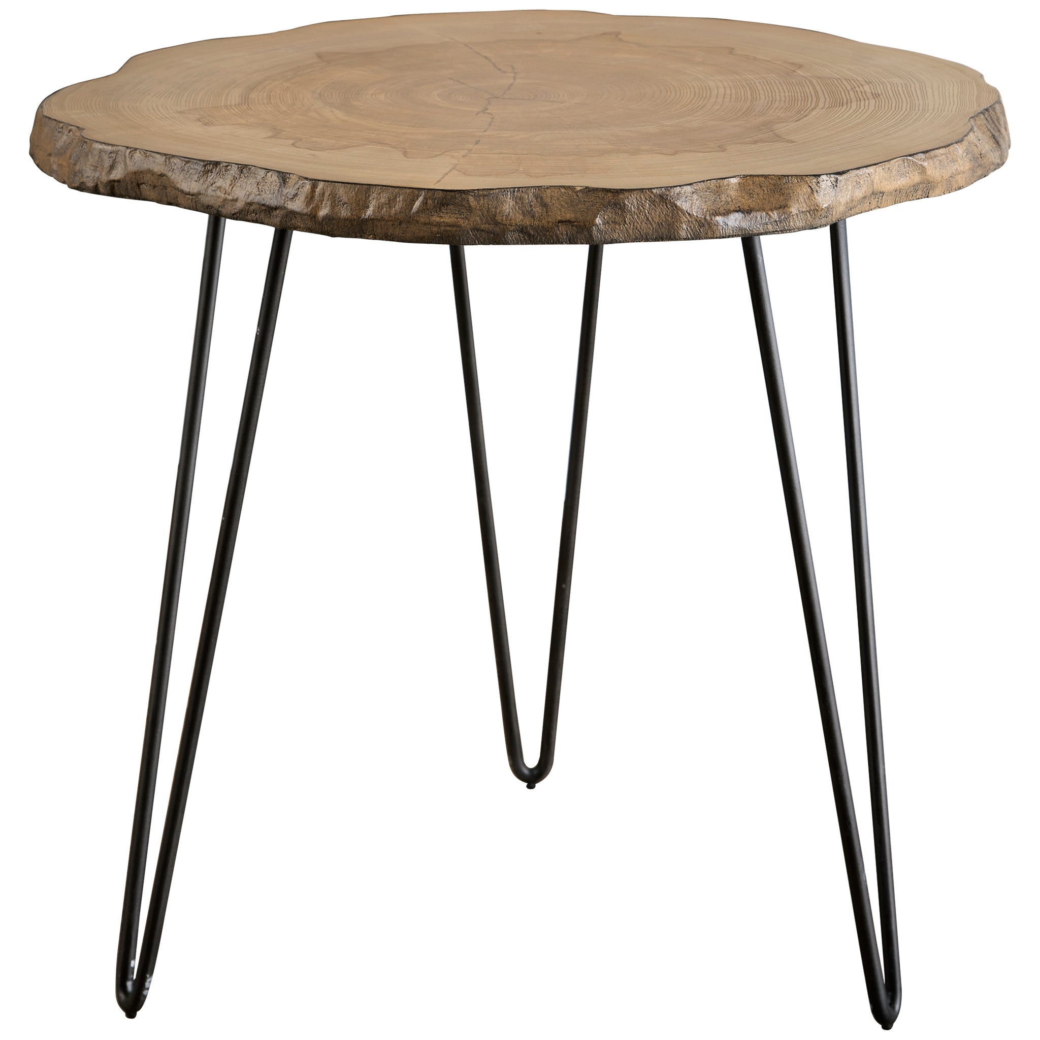 Uttermost Runay Wood Slab Side Table