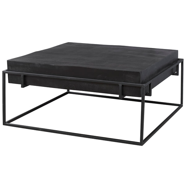 Uttermost Telone Modern Black Coffee Table