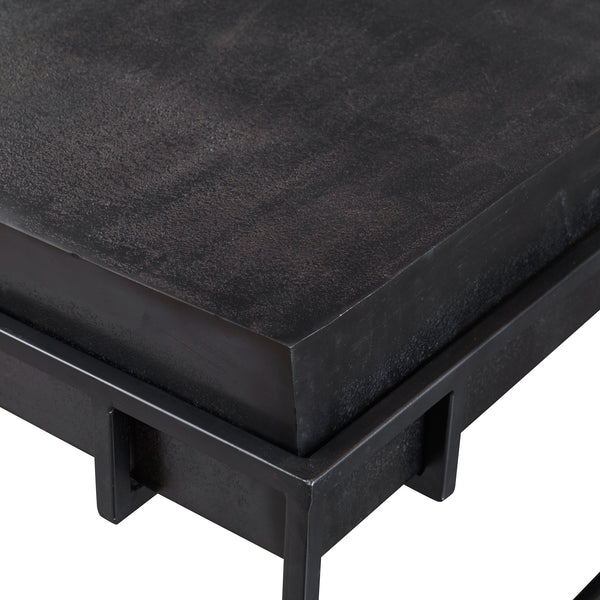 Uttermost Telone Modern Black Coffee Table