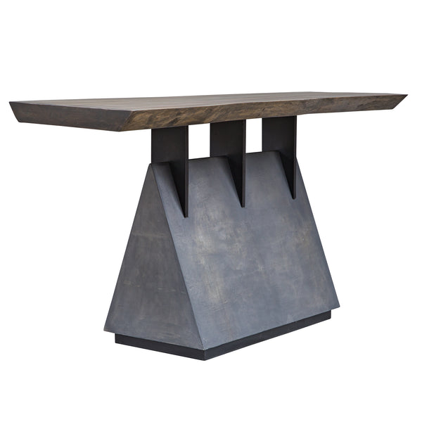 Uttermost Vessel Industrial Console Table