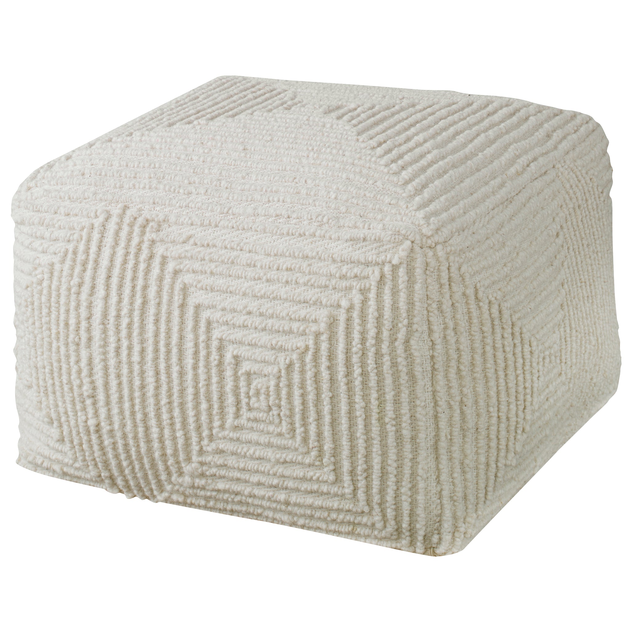 Uttermost Sovanna Geometric Pouf