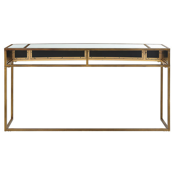 Uttermost Reflect Mirrored Console Table