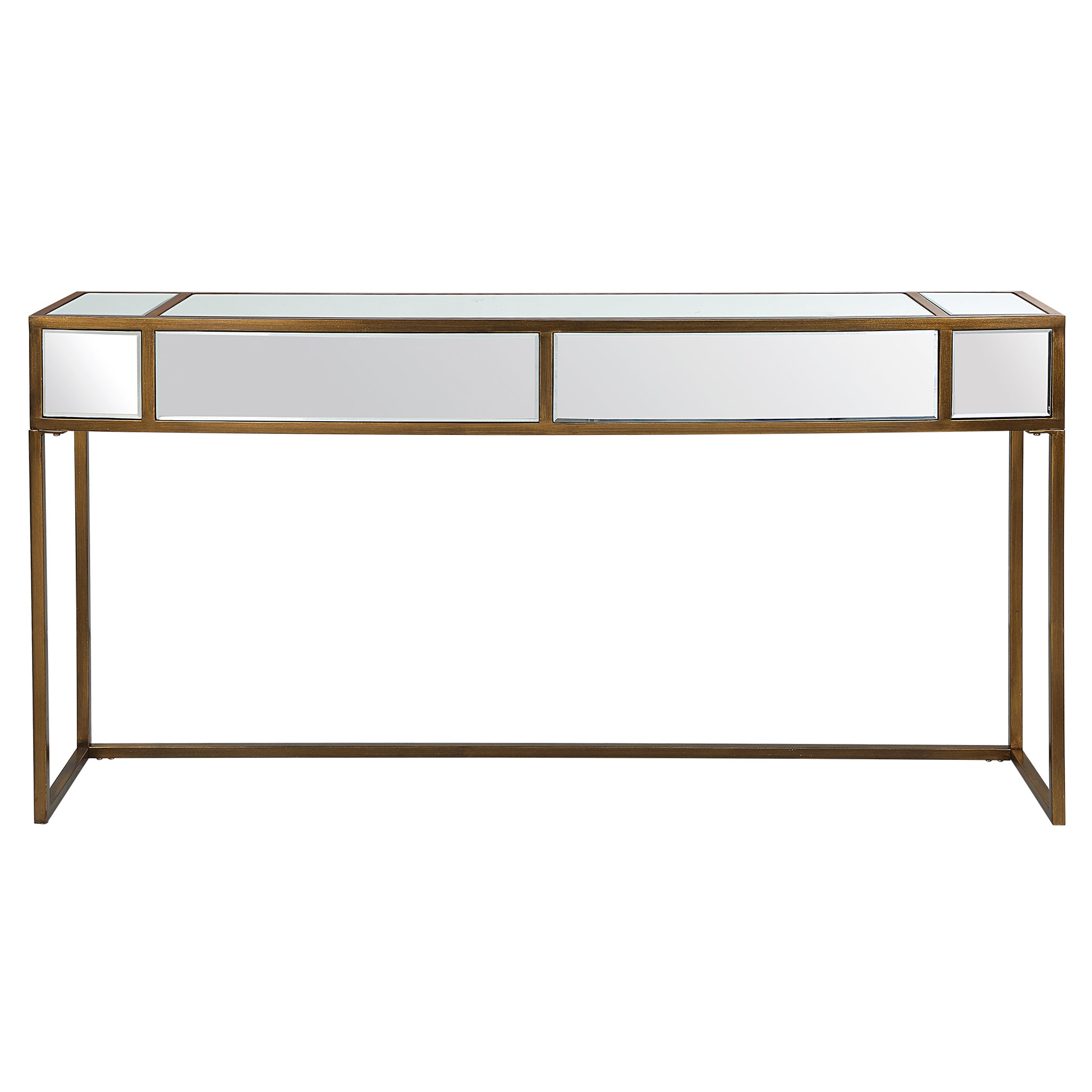 Uttermost Reflect Mirrored Console Table