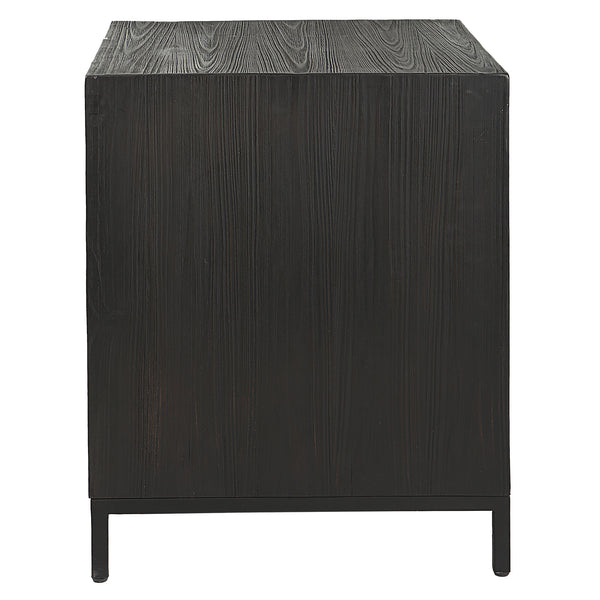 Uttermost Aiken Geometric Cabinet / End Table