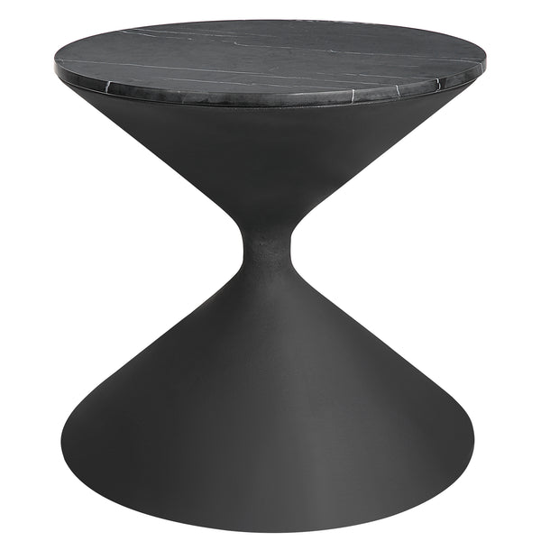 Uttermost Time's Up Hourglass Shaped Side Table