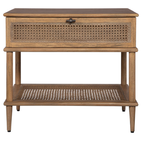 Uttermost Coast Tattan Cane Side Table