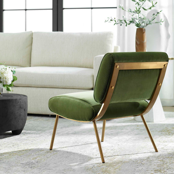 Uttermost Knoll Mid-Century Accent Chair