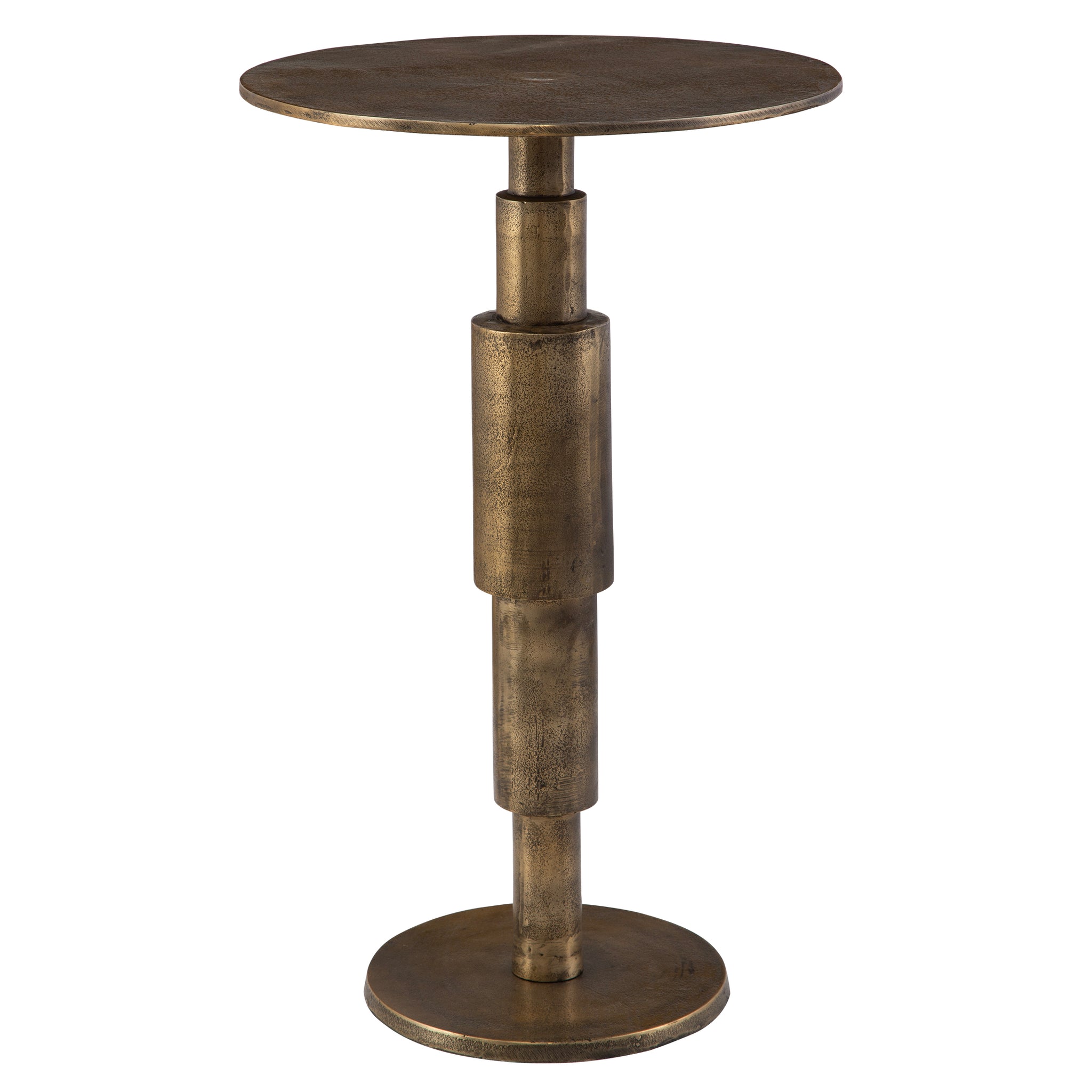 Uttermost Descend Gold Accent Table