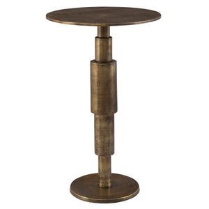 Uttermost Descend Gold Accent Table