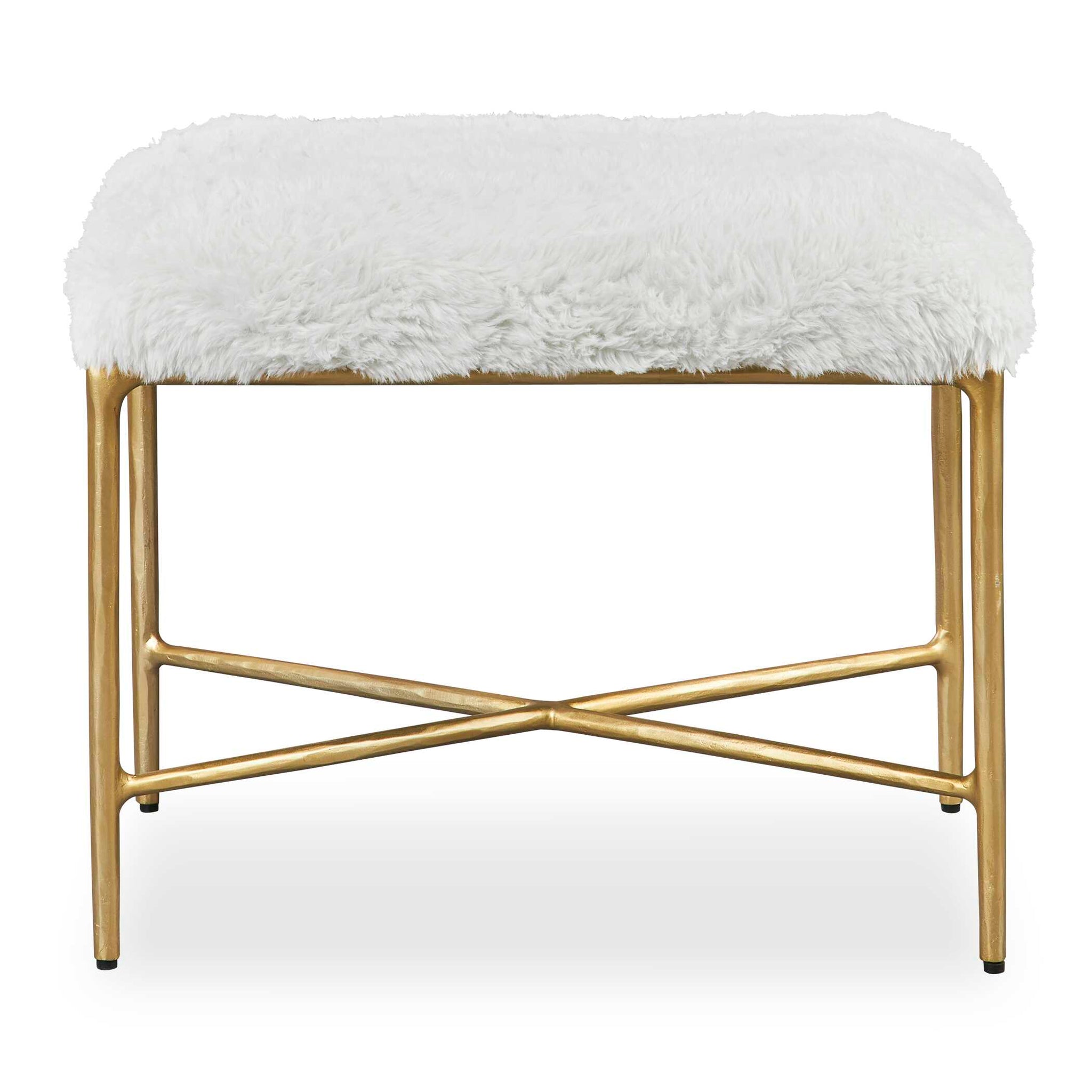 Uttermost Charmed Sheepskin Small Bench