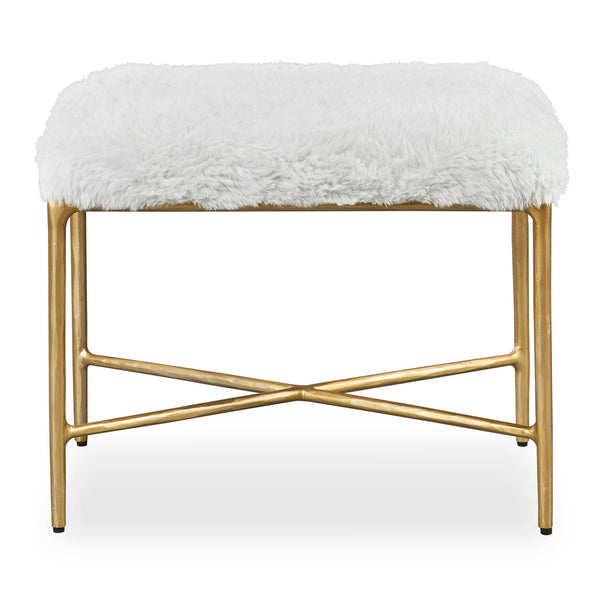 Uttermost Charmed Sheepskin Small Bench