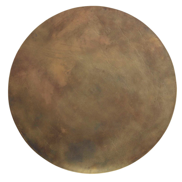 Uttermost Triplet Antique Brass Coffee Table