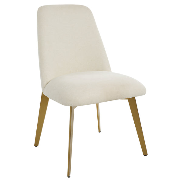 Uttermost Vantage Off White Fabric Dining Chair