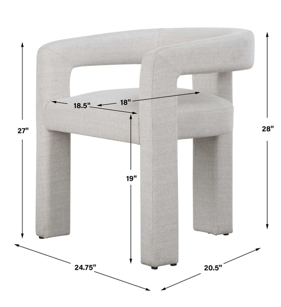 Uttermost Perspective Fabric Dining Chair