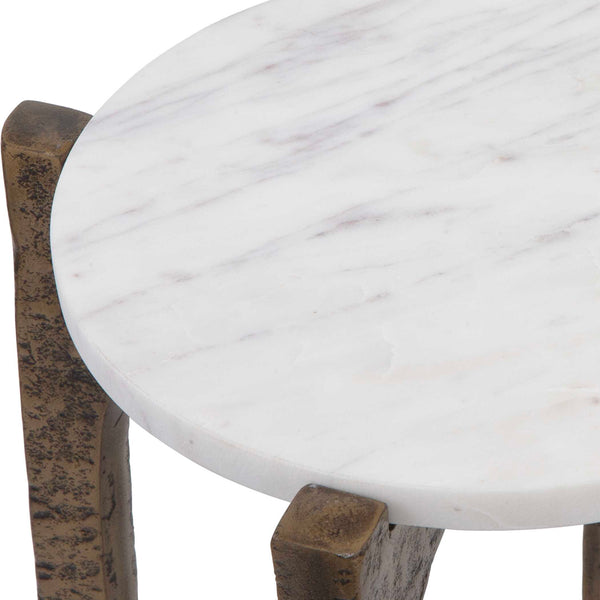 Uttermost Vivi Marble Drink Table