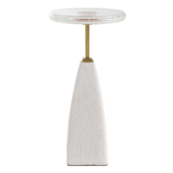 Uttermost Sora Glass Drink Table