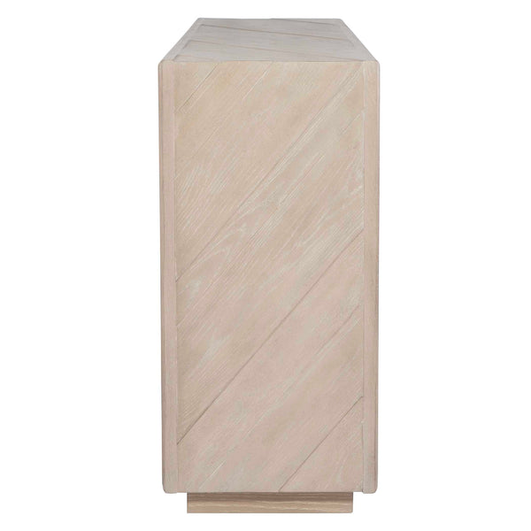 Uttermost Prism Light Oak Console Table