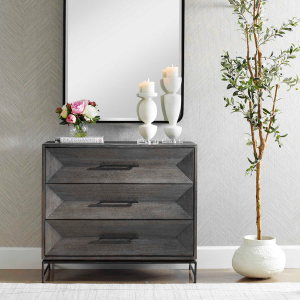 Uttermost Knox Dark Walnut Accent Chest