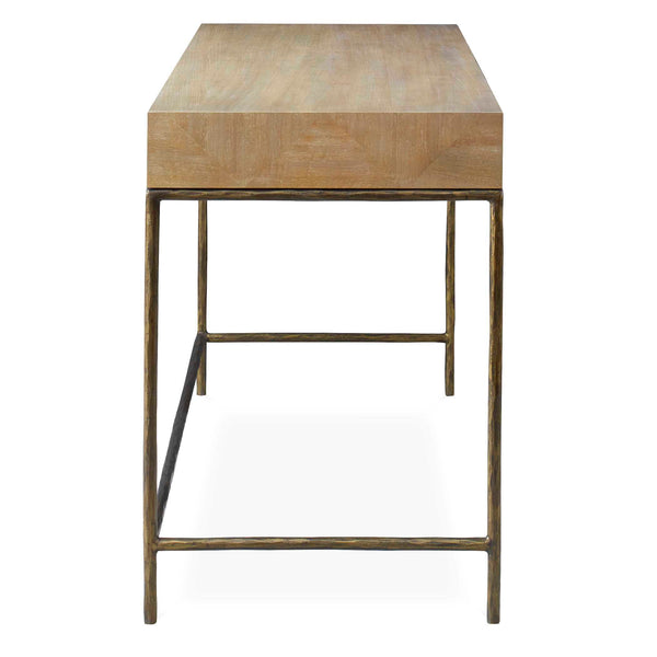 Uttermost Aristotle Natural Wood Modern Desk