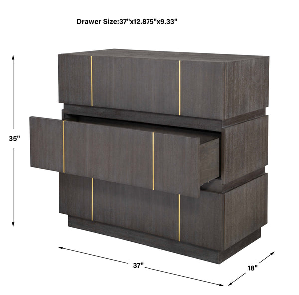 Uttermost Between The Lines Accent Chest