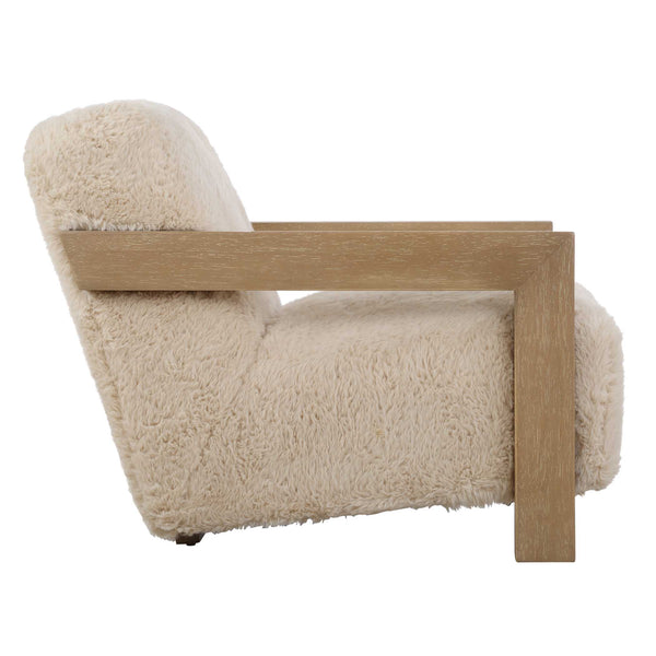 Uttermost Jackson Sheepskin Accent Chair