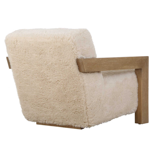 Uttermost Jackson Sheepskin Accent Chair