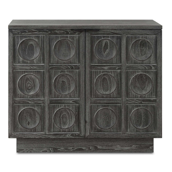 Uttermost Shelby 2 Door Ebony Stained Cabinet