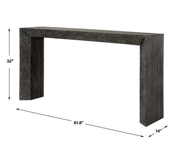 Uttermost Thoreau Ebony Console Table
