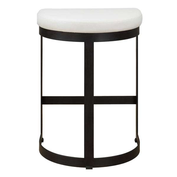 Uttermost Ivanna White Counter Stool