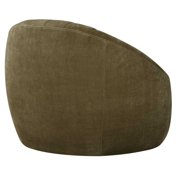 Uttermost Narrows Moss Green Swivel Chair