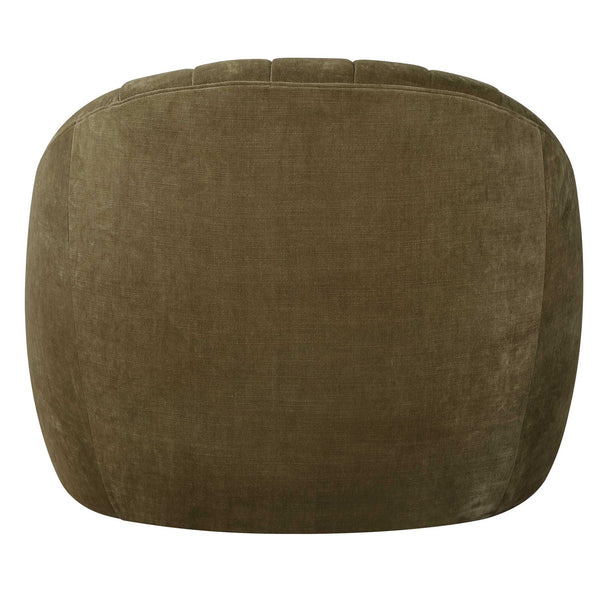 Uttermost Narrows Moss Green Swivel Chair