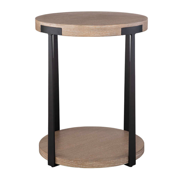 Uttermost Palisade Natural Round Side Table
