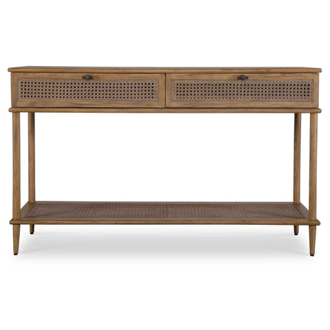 Uttermost Coast Rattan Console Table