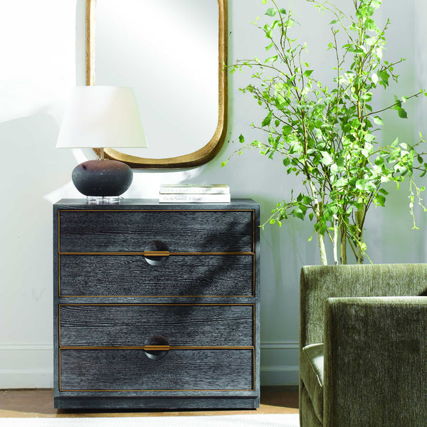 Uttermost Besos 4 Drawer Walnut Chest