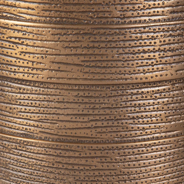 Uttermost Odin Antique Brass Accent Table