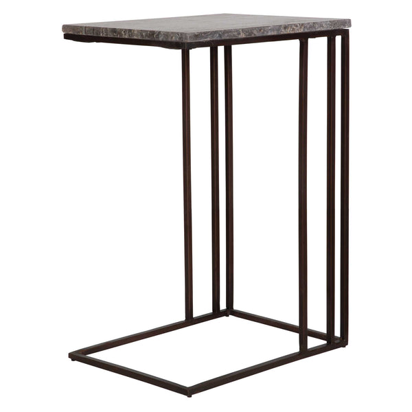 Uttermost Theodore Travertine Accent Table