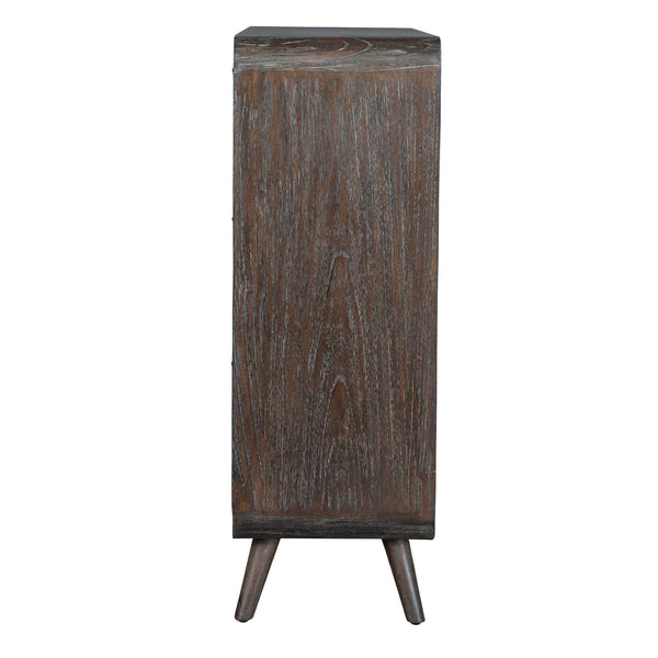Uttermost Hausen 2 Door Mid-Century Cabinet