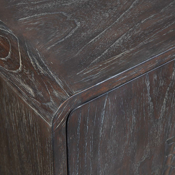 Uttermost Hausen 2 Door Mid-Century Cabinet