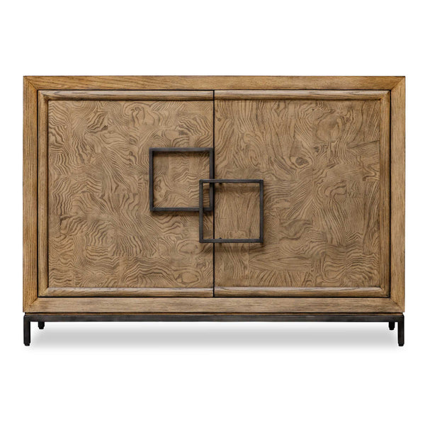 Uttermost Paltrow Burl 2 Door Cabinet